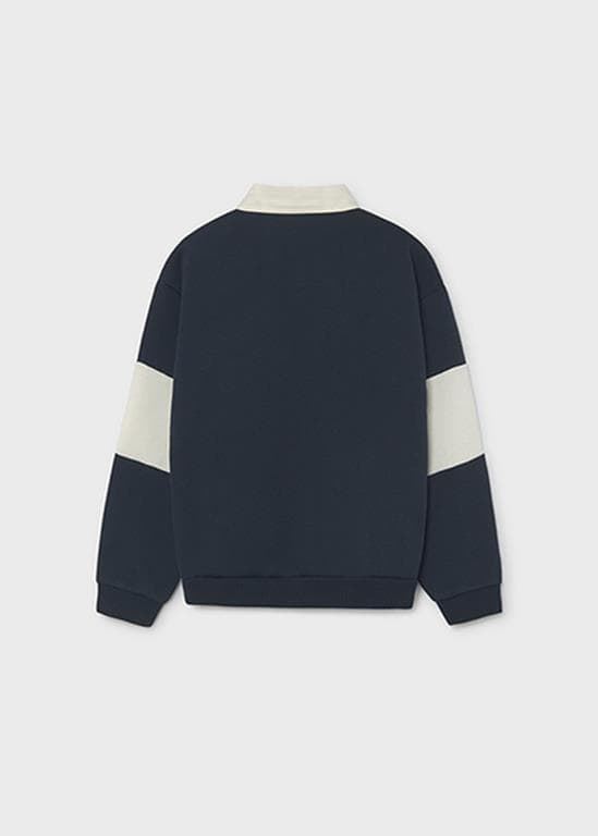 Pullover polo azul - Imagen 3