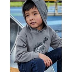 Pullover relieve gris - Imagen 1