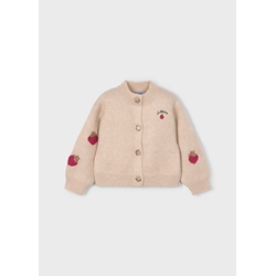 Rebeca tricot sésamo-rojo - Imagen 2