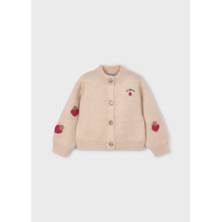 Rebeca tricot sésamo-rojo - Imagen 2