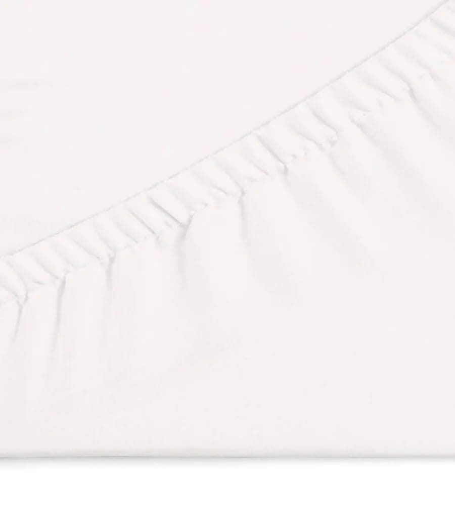 Sábana bajera ajustable Algodón, A8 Blanco - Imagen 1