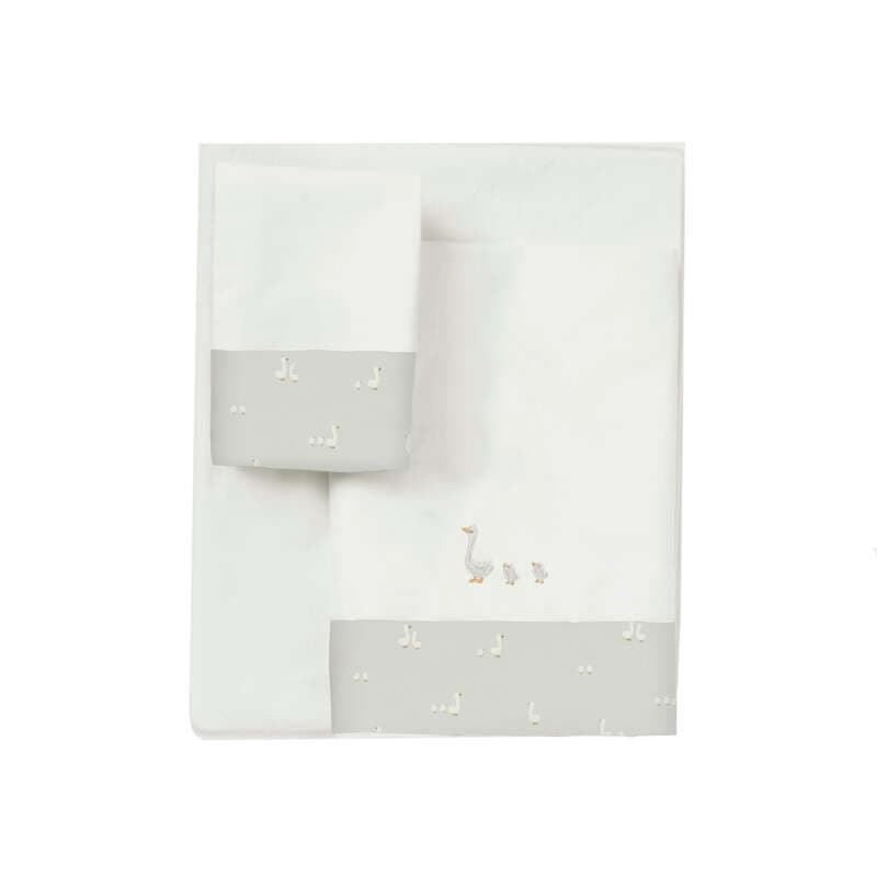 Sábana cuna plata - Imagen 1