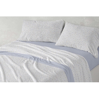 Sábanas de coralina Diseño 989 Azul - Imagen 1