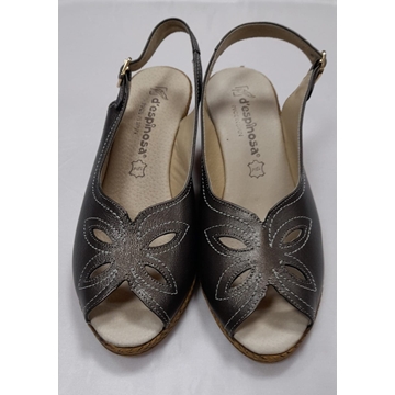 Sandalia antracita - Imagen 1