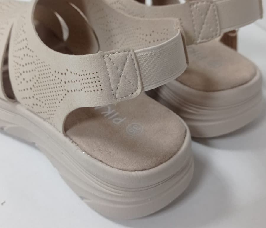 Sandalia beige - Imagen 3