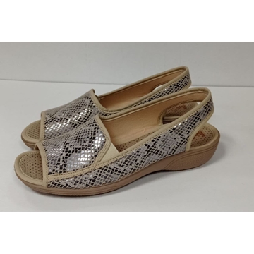 Sandalia rejilla crudo - Imagen 2