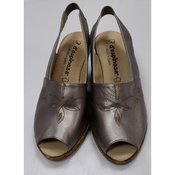 Sandalia taupe - Imagen 1