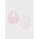 Set 2 baberos rosa-baby - Imagen 1