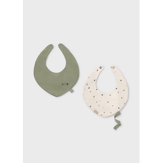 Set 2 baberos salvia - Imagen 1