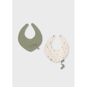 Set 2 baberos salvia - Imagen 1