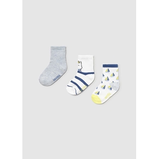 Set 3 calcetines barcos - Imagen 1