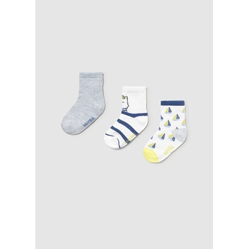 Set 3 calcetines barcos - Imagen 1