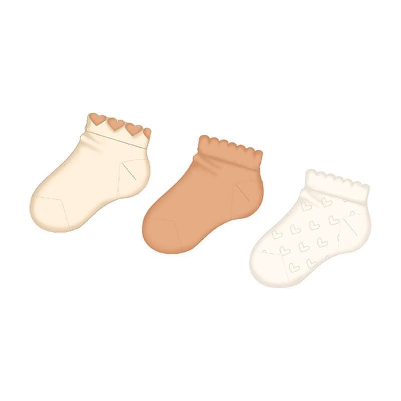 Set 3 calcetines melocotón - Imagen 3