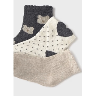 Set 3 calcetines plomo - Imagen 2