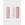 Set 3 gasas misty pink - Imagen 1