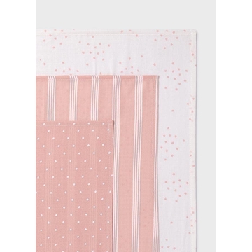 Set 3 gasas misty pink - Imagen 2