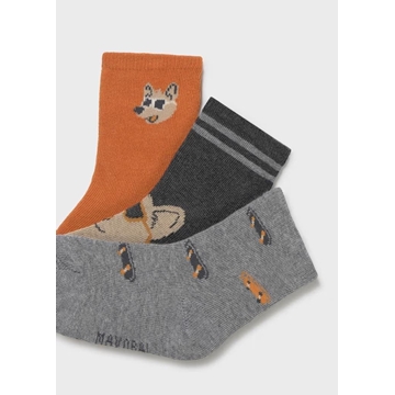 Set 3 pares calcetines calabaza - Imagen 2