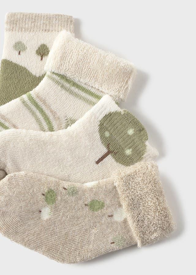 Set 4 calcetines salvia - Imagen 2