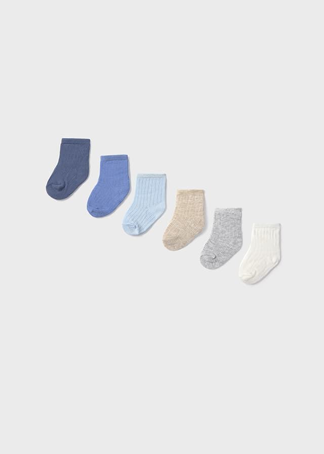 Set 6 calcetines azules - Imagen 1