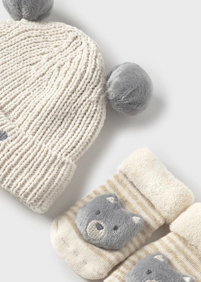 Set gorro-calcetines cerámica - Imagen 3
