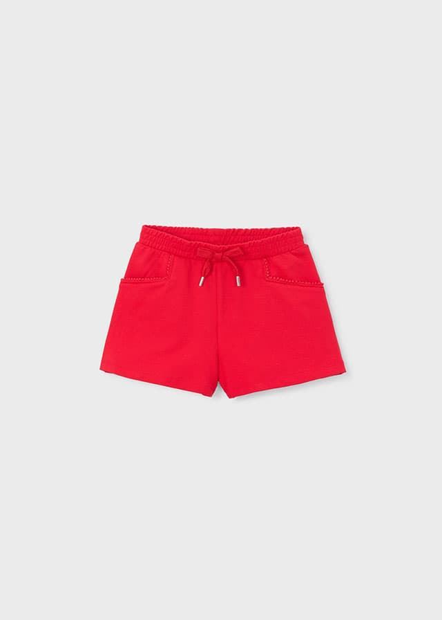 Short felpa básico persimon - Imagen 1