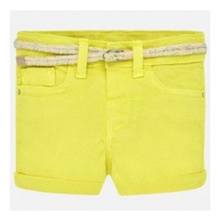 Short sarga amarillo - Imagen 1