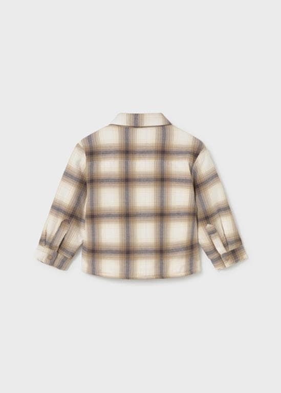Sobrecamisa cuadros galleta - Imagen 2