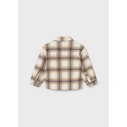 Sobrecamisa cuadros galleta - Imagen 2