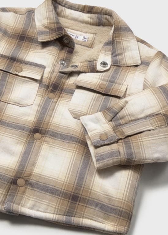 Sobrecamisa cuadros galleta - Imagen 3