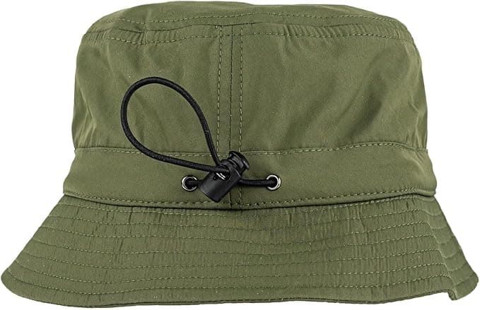 Sombrero pescador impermeable verde - Imagen 3