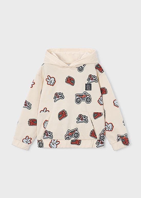 Sudadera estampada tofu - Imagen 2