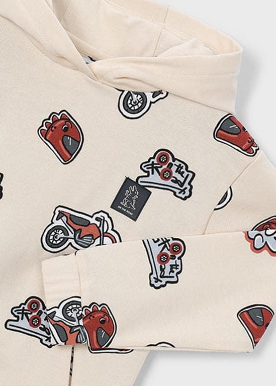 Sudadera estampada tofu - Imagen 4
