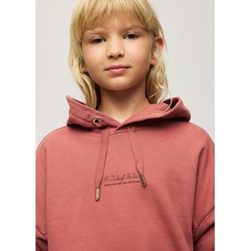 Sudadera felpa teja - Imagen 2