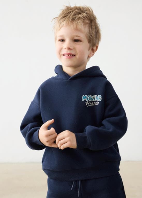 Sudadera "for every one" azul - Imagen 1