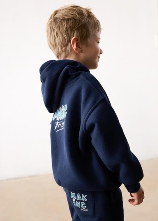 Sudadera "for every one" azul - Imagen 3
