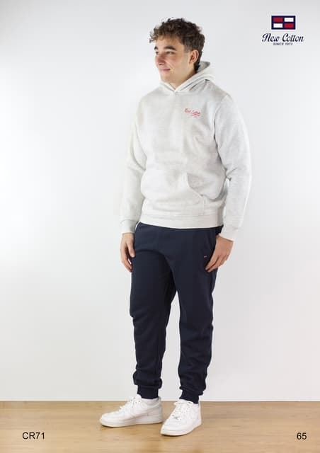 Sudadera gris - Imagen 1