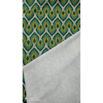 Tela punto en color verde - Imagen 1