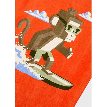 Toalla naranja - Imagen 2