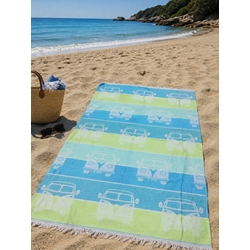 Toalla playa verde - Imagen 1
