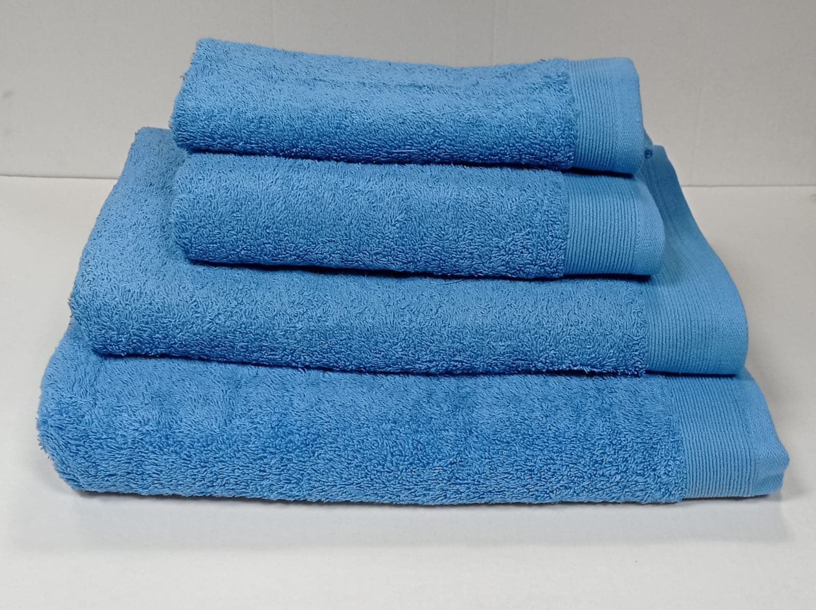 Toalla Trovador VENUS AZURE 100% Algodón 500gr - Imagen 2