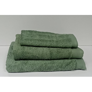 Toalla Trovador VENUS Oliva Rizo 100% algodón 500gr - Imagen 1