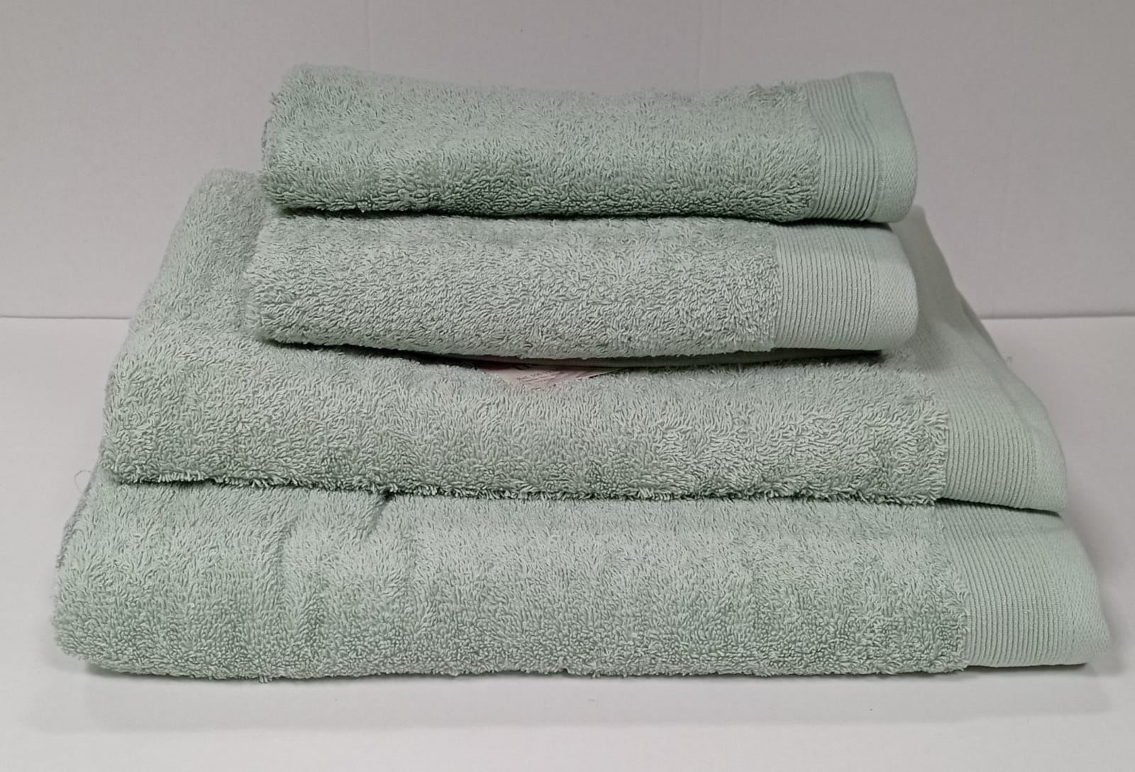 Toalla Trovador VENUS VERDE 100% Algodón 500gr - Imagen 3