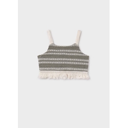 Top crochet musgo - Imagen 2