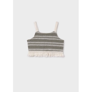 Top crochet musgo - Imagen 2