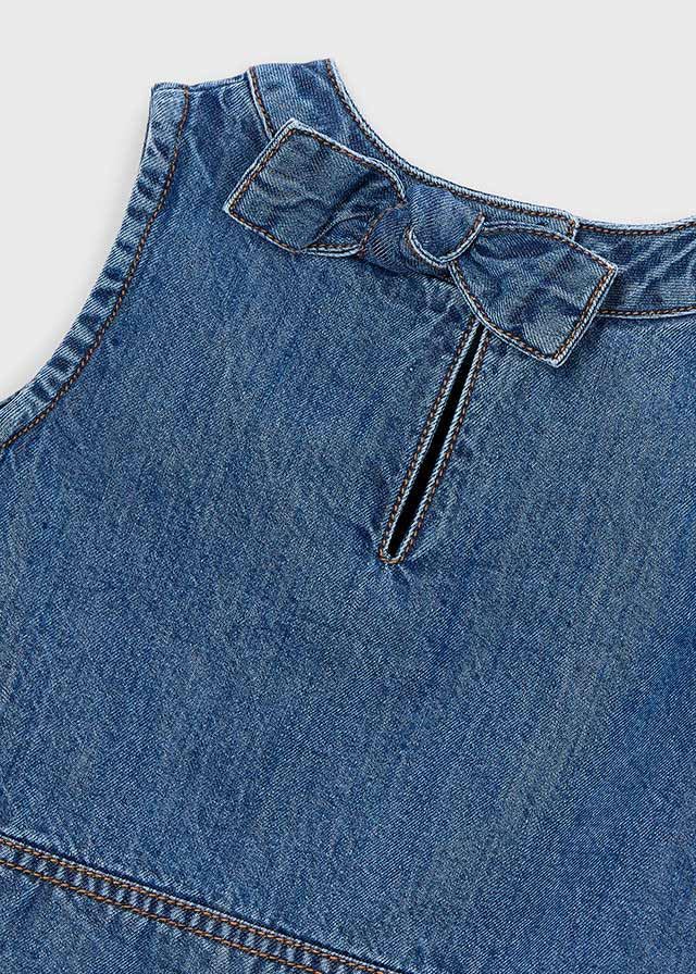 Top denim fluido - Imagen 4