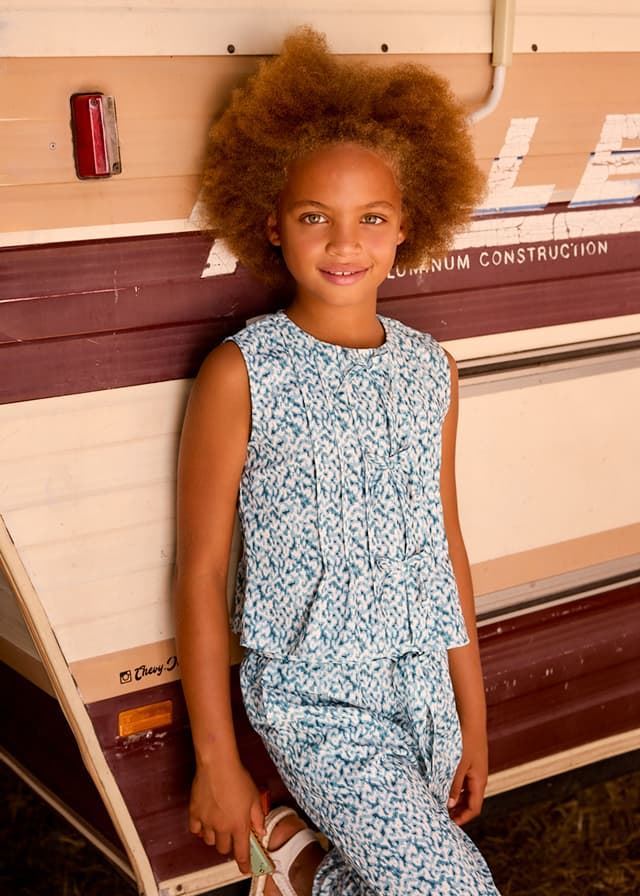 Top estampado jade - Imagen 1