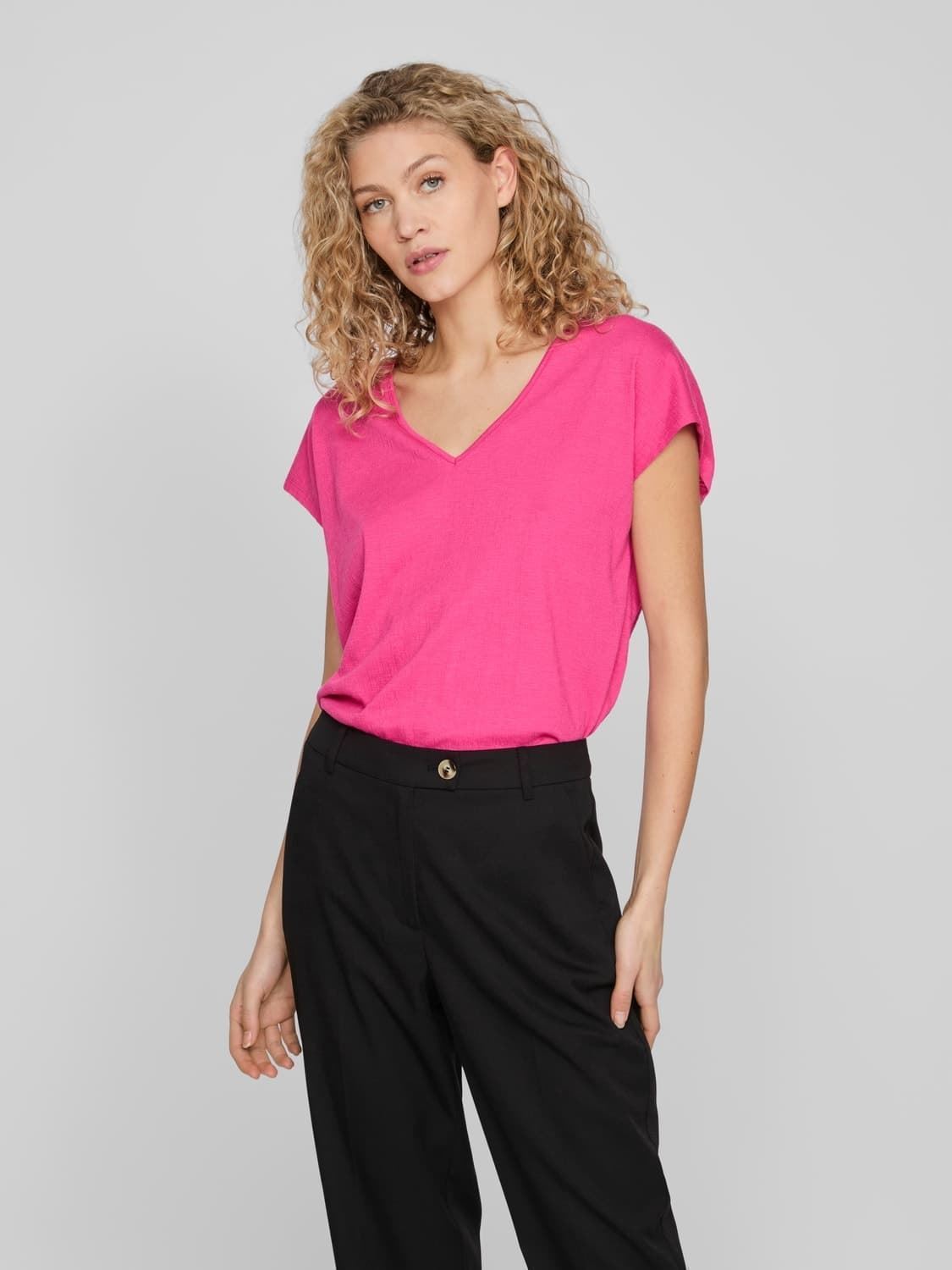 Top fucsia visyma - Imagen 1