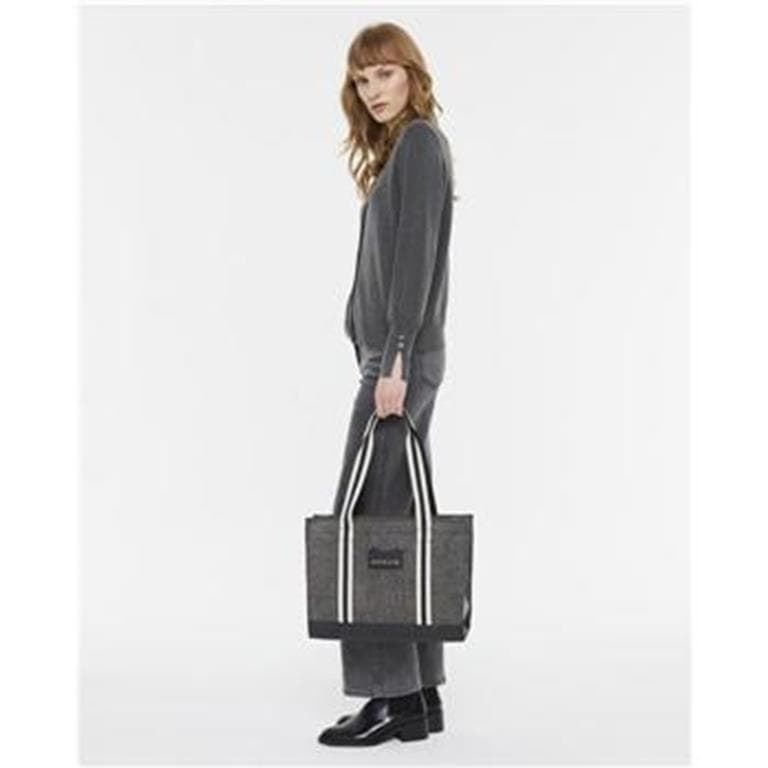 Tote bag gris - Imagen 5