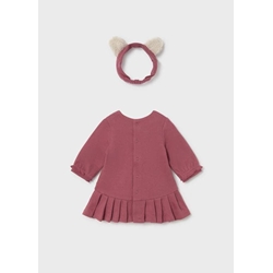 Vestido con diadema ciruela - Imagen 2