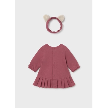 Vestido con diadema ciruela - Imagen 2